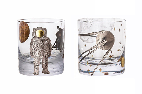 Luxury Crystal Double Old Fashioned & Whiskey Glasses