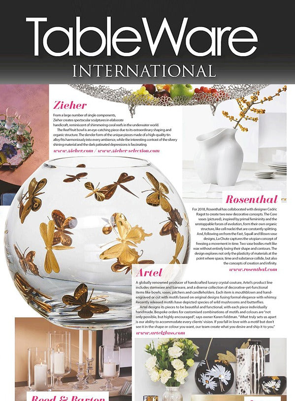 TableWare International – September–October 2018