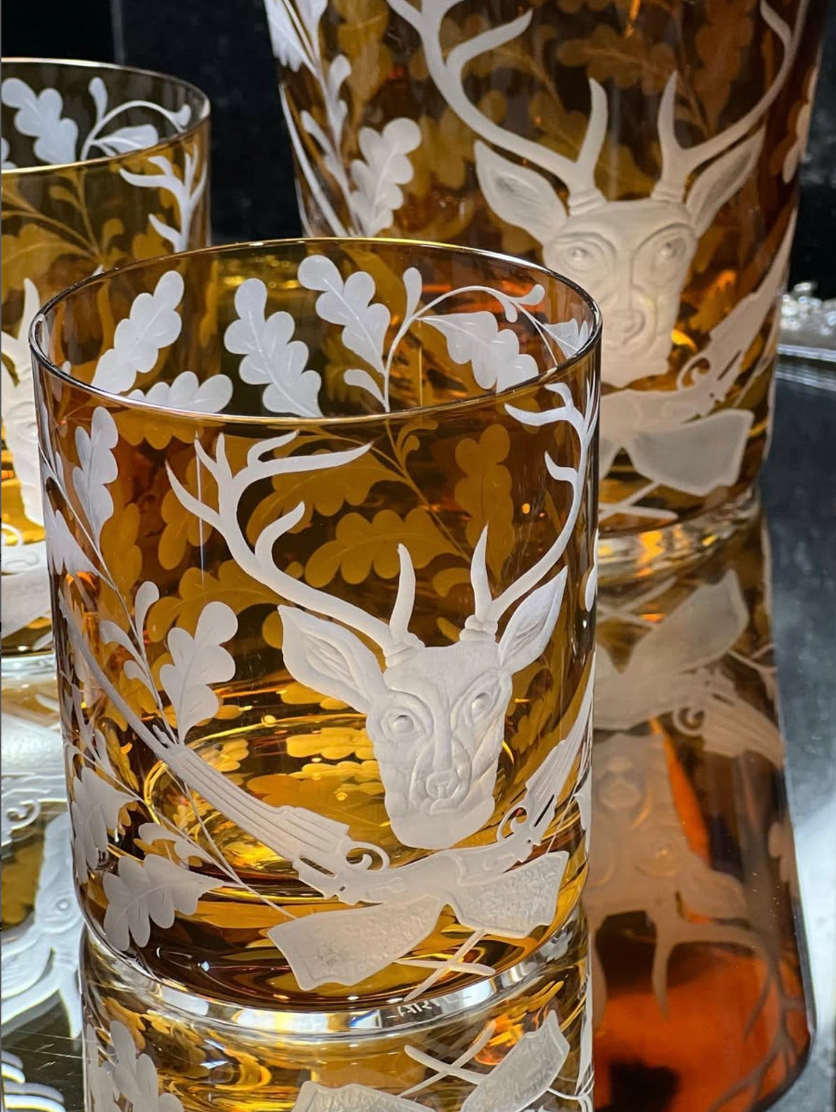 <b>Forrest Folly Stag</b><br>Double Old Fashioned In Mahogany
