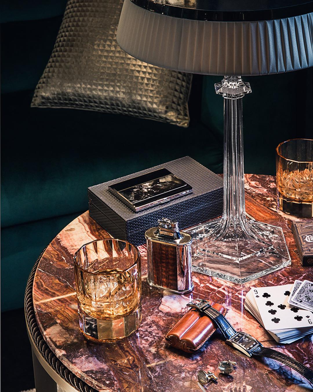 <b>Facated</b><br>Double Old Fashioned in Amber