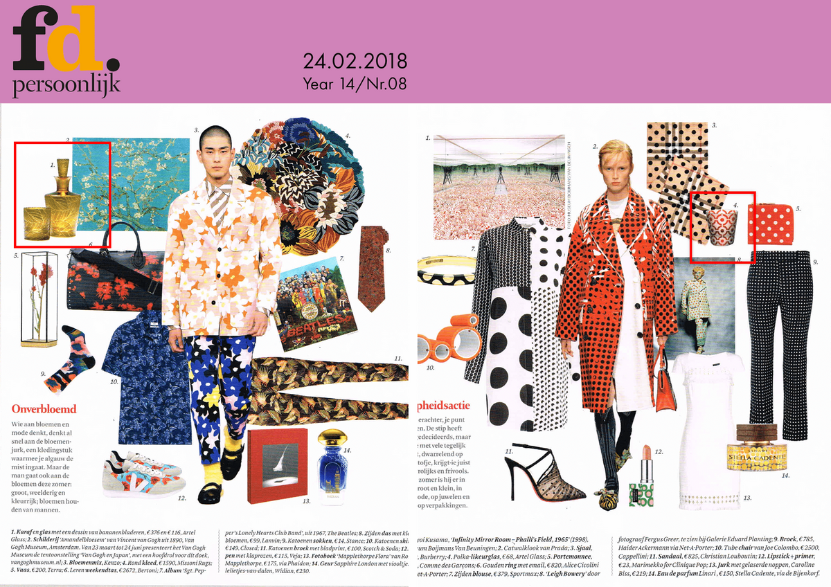 ARTĚL'S CRYSTAL featured in FD persoonlijk