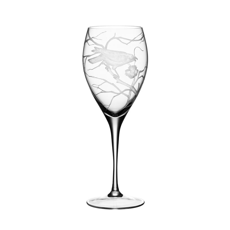 Poe, Wine Goblet, Clear
