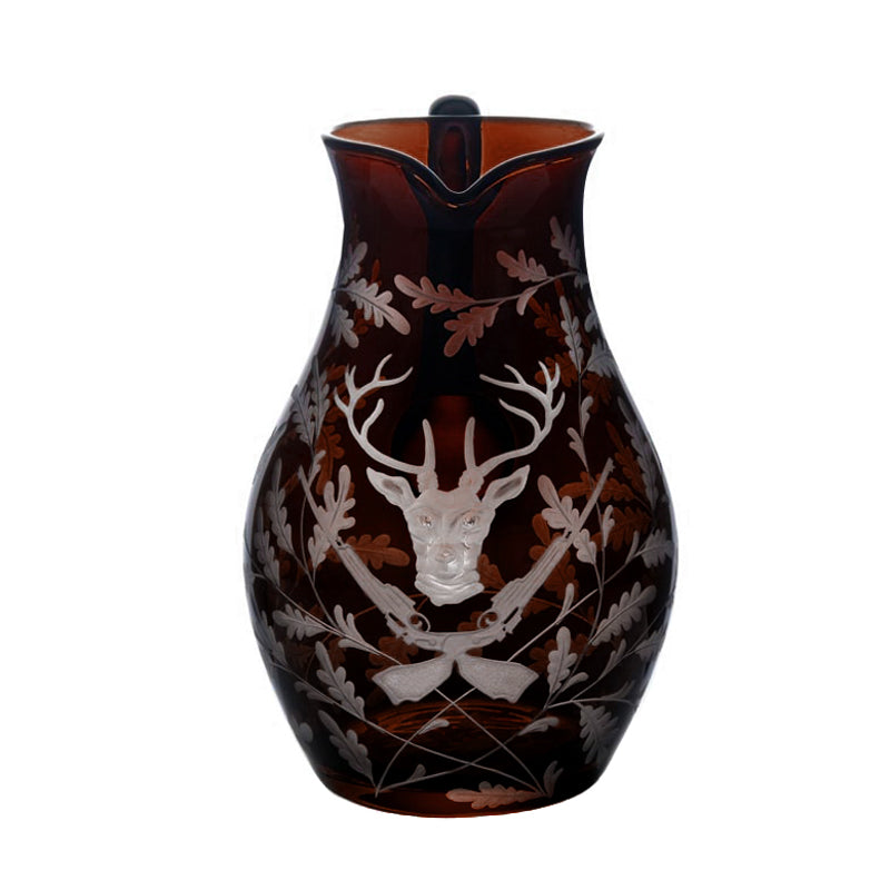 Forest Folly Stag, Jug, Mahogany